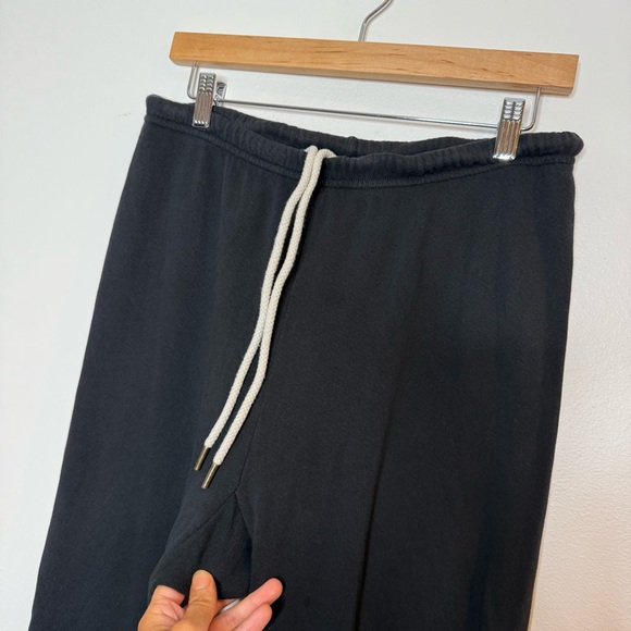 THE GREAT. The Stadium Sweatpants in black 100% cotton size 1 size small - Picture 5 of 11